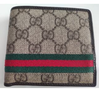 グッチ(Gucci)のbe happy様専用 GUCCI 財布 正規品 二つ折り 箱付き グッチ(折り財布)