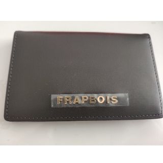 フラボア(FRAPBOIS)の新品未使用 FRAPBOIS フラボア カードケース 名刺入れ 定期入れ(名刺入れ/定期入れ)