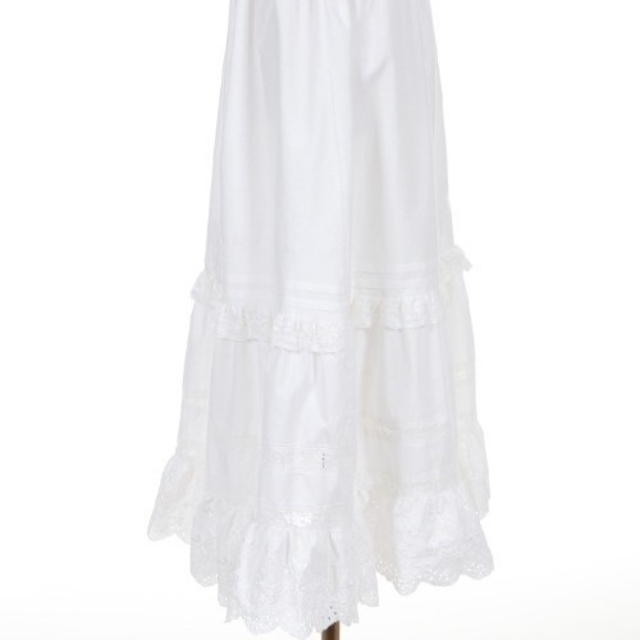 axes femme(アクシーズファム)のコットンフレアロングスカート レディースのスカート(ロングスカート)の商品写真