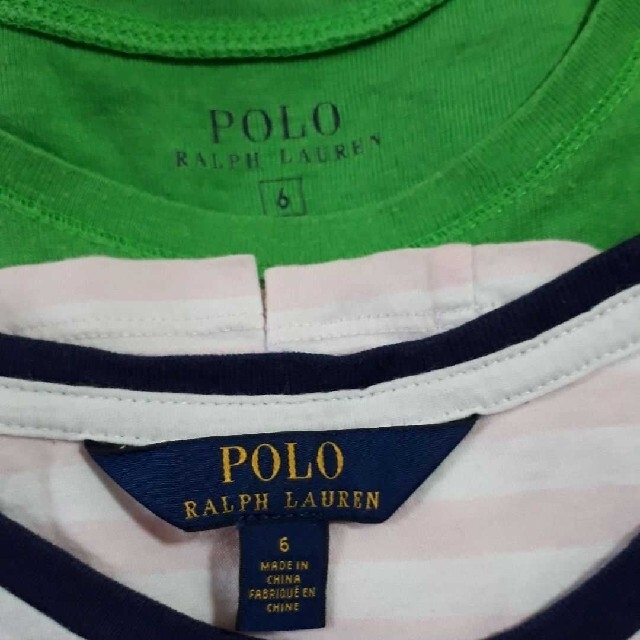 POLO RALPH LAUREN(ポロラルフローレン)のみのみの様専用☆120㎝　４点おまとめ キッズ/ベビー/マタニティのキッズ服女の子用(90cm~)(Tシャツ/カットソー)の商品写真