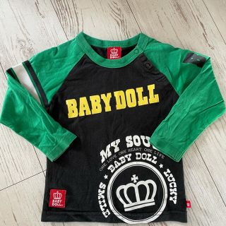 ベビードール(BABYDOLL)のゆかちん.様専用　ベビド　ロンT 長袖　90 &ブランシェス短パン　90 100(Tシャツ/カットソー)