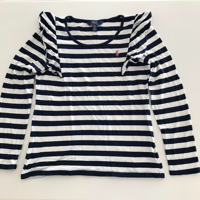 POLO RALPH LAUREN(ポロラルフローレン)のポロラルフローレン　長袖シャツ　160 キッズ/ベビー/マタニティのキッズ服女の子用(90cm~)(Tシャツ/カットソー)の商品写真