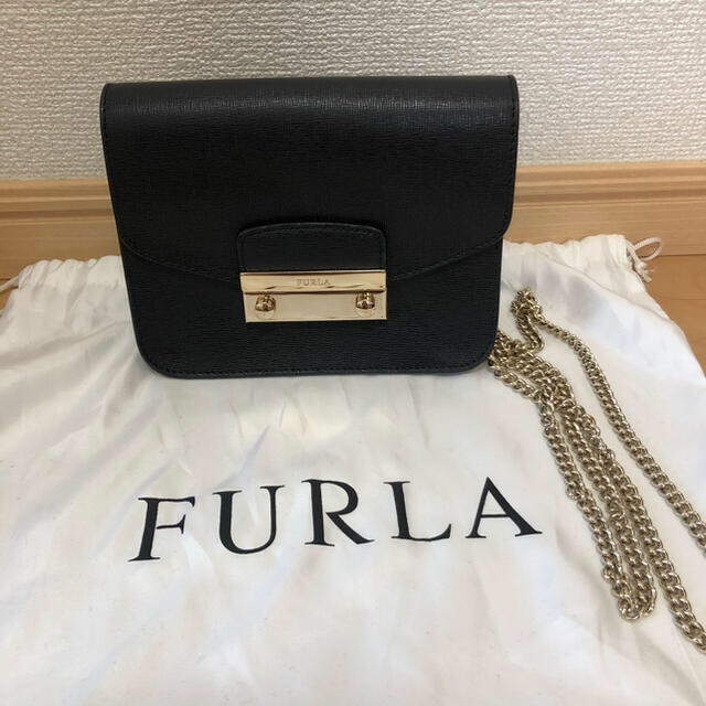 FURLA フルラ メトロポリス　ブラック