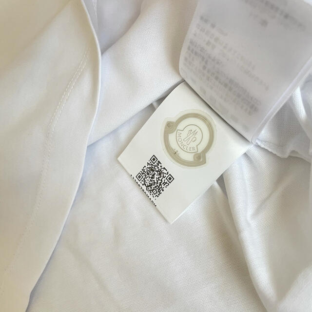 MONCLER(モンクレール)の【新品❣️】モンクレール tシャツ 白 M  メンズのトップス(Tシャツ/カットソー(半袖/袖なし))の商品写真