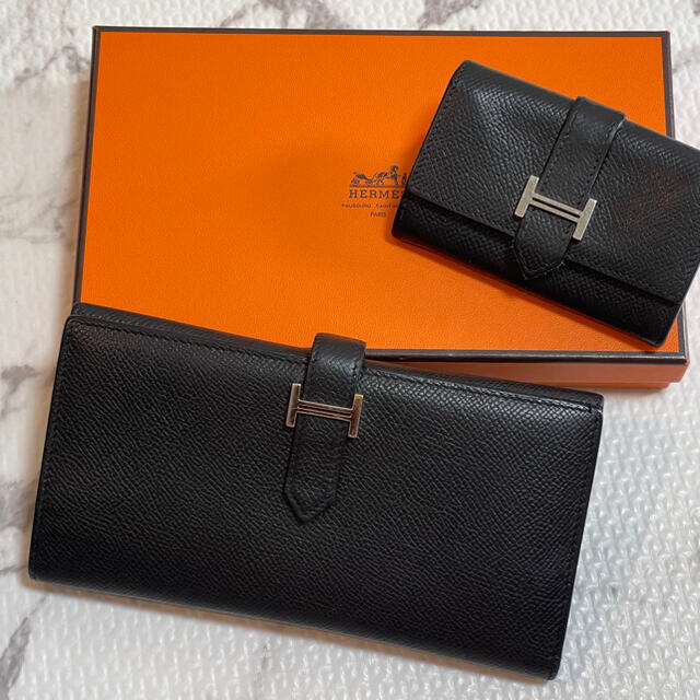 HERMES エルメス べアン エプソン財布・カードケース