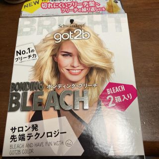 シュワルツコフ(Schwarzkopf)の月と太陽様専用　got2b ボンディング・ブリーチ(2箱セット)(ブリーチ剤)