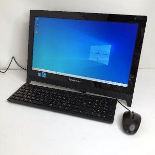 レノボ(Lenovo)の中古☆Lenovo 一体型デスクトップパソコン C260-10160 ②(デスクトップ型PC)