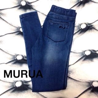 ムルーア(MURUA)のMURUA ウエストゴムスキニー(デニム/ジーンズ)