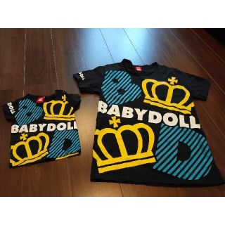 ベビードール(BABYDOLL)の親子でお揃いBABYDOLL Tシャツ(Tシャツ/カットソー)