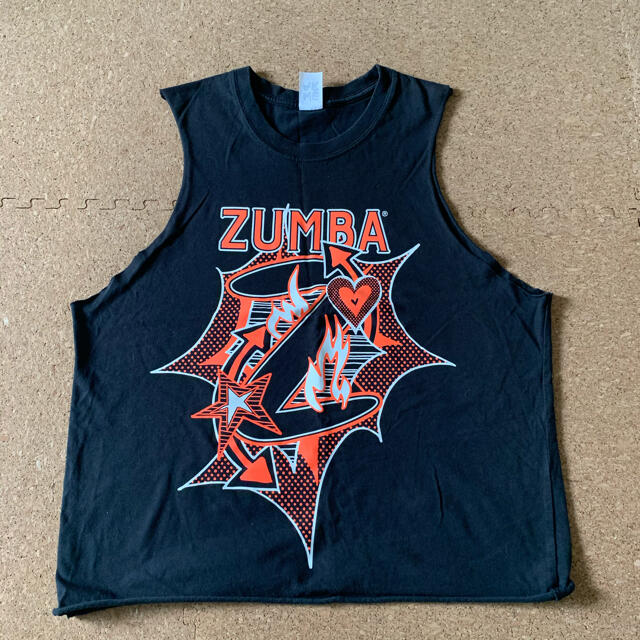 Zumba(ズンバ)のzumba ウェアー　トップス　リメイク スポーツ/アウトドアのスポーツ/アウトドア その他(ダンス/バレエ)の商品写真
