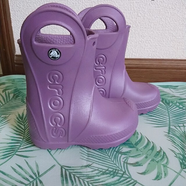 crocs(クロックス)のcrocs 長靴 C6 キッズ/ベビー/マタニティのベビー靴/シューズ(~14cm)(長靴/レインシューズ)の商品写真