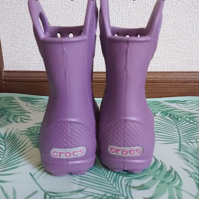 crocs(クロックス)のcrocs 長靴 C6 キッズ/ベビー/マタニティのベビー靴/シューズ(~14cm)(長靴/レインシューズ)の商品写真