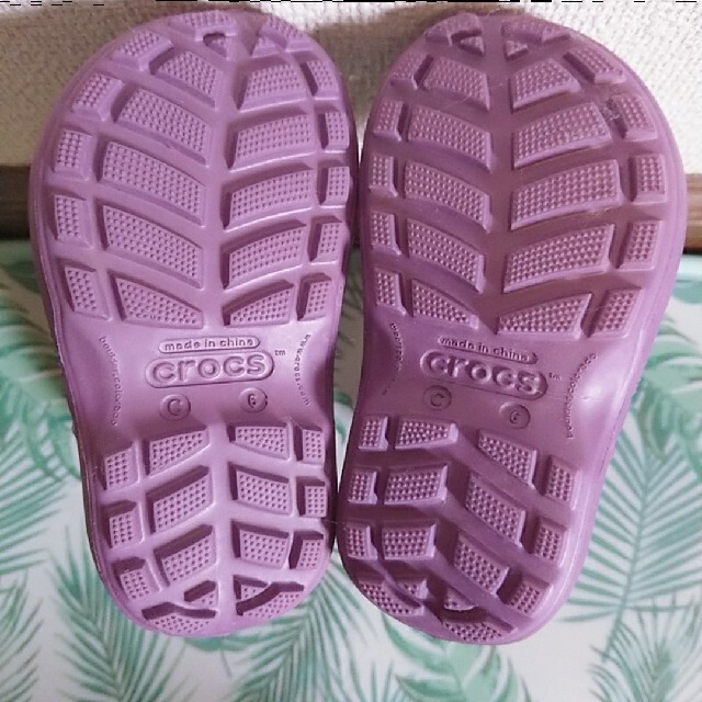 crocs(クロックス)のcrocs 長靴 C6 キッズ/ベビー/マタニティのベビー靴/シューズ(~14cm)(長靴/レインシューズ)の商品写真