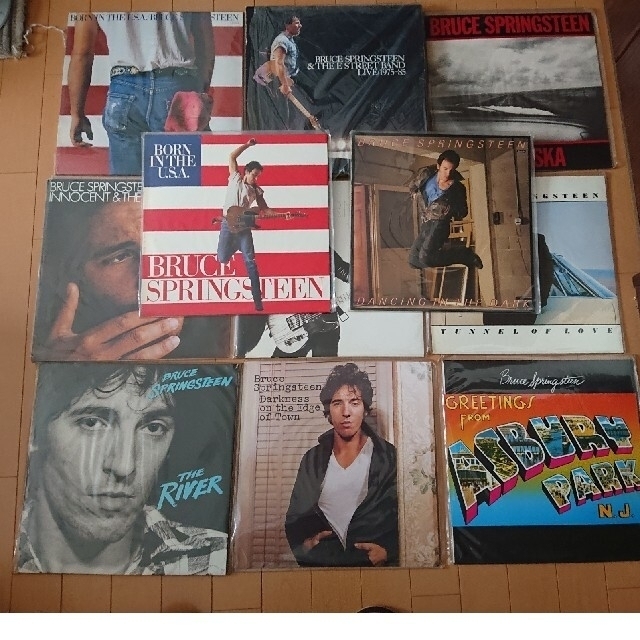 【アナログ LP レコード】Bruce Springsteen 9枚セット 1