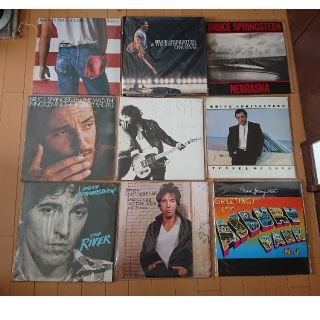 【アナログ LP レコード】Bruce Springsteen 9枚セット(その他)