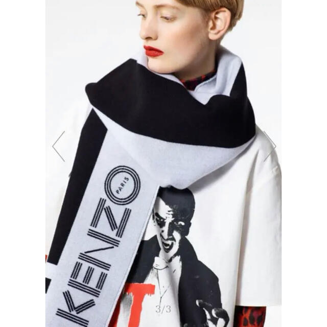 KENZO(ケンゾー)のKENZO マフラー ケンゾー  新品未使用 メンズのファッション小物(マフラー)の商品写真