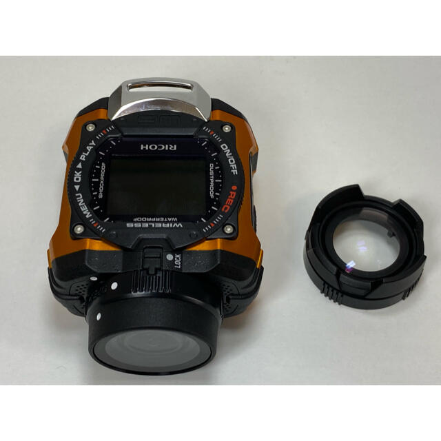 カメラ【美品】RICOH WG-M1 オレンジ アクションカメラ フルハイビジョン