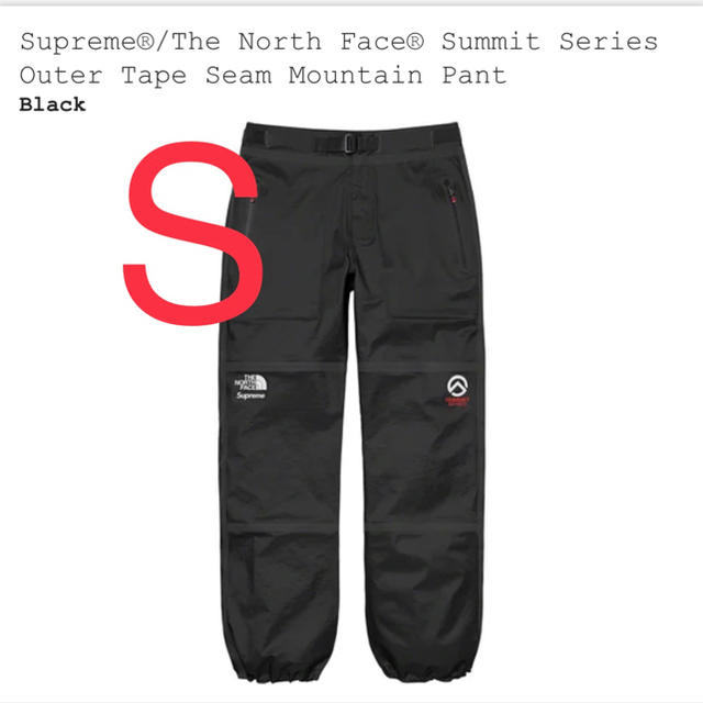 【S】Supreme the north face mountain pant