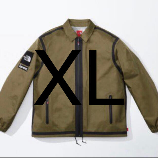 Outer Tape Seam Coaches Jacket  Olive Xl