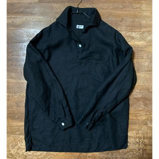 アダムエロぺ(Adam et Rope')のアダムエロぺ　HEMPミリタリーシャツ　Wild Life Tailor Lサイ(Tシャツ/カットソー(七分/長袖))