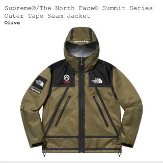 シュプリーム(Supreme)のSupreme Shell Jacket オリーブ　M(マウンテンパーカー)