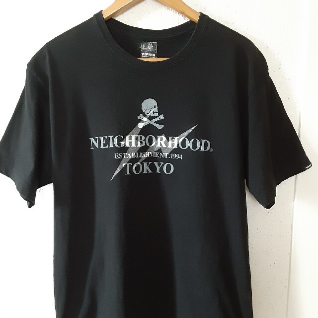 NEIGHBORHOOD × FRAGMENT TOKYO LOGO TEE