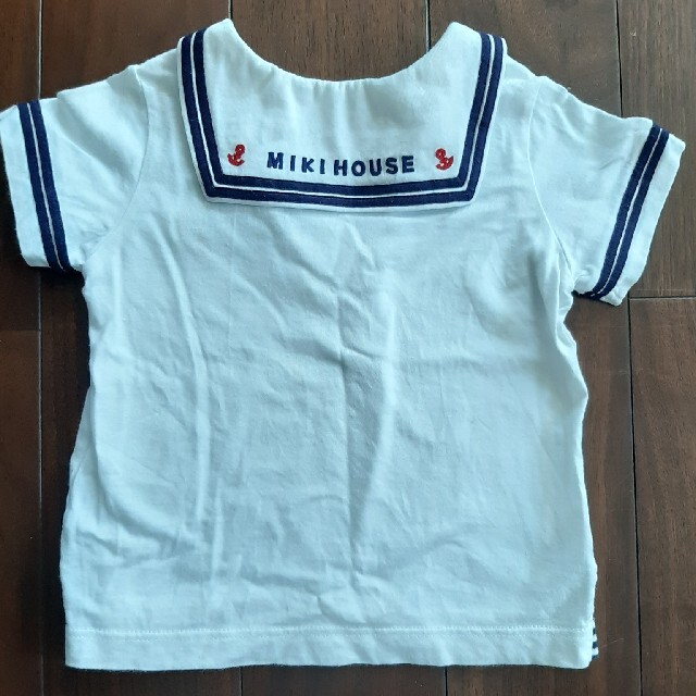 mikihouse(ミキハウス)のミキハウス　セーラーTシャツ キッズ/ベビー/マタニティのベビー服(~85cm)(Ｔシャツ)の商品写真