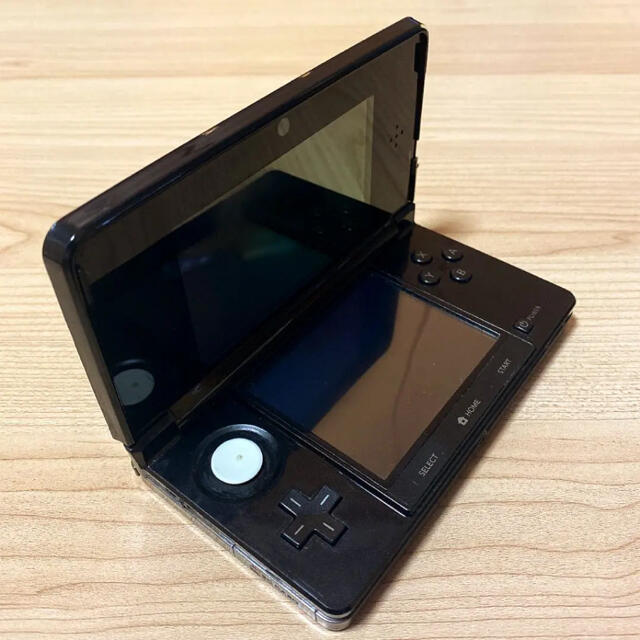 【完品・液晶美品】ニンテンドー3DS コスモブラック 本体 任天堂 動作品