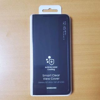 ギャラクシー(Galaxy)のGalaxy S21 Ultra 5G 純正 ケース クリアビュー ブラック(Androidケース)