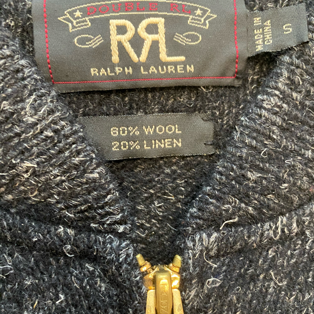 RRL(ダブルアールエル)のRRL ジップカーディガン メンズのトップス(カーディガン)の商品写真