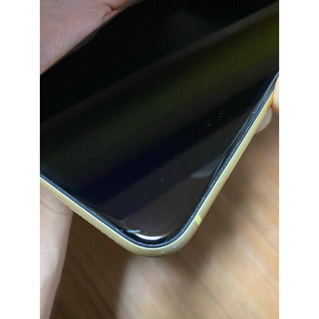 iPhone xr イエロー　au SIMロック解除済【ジャンク品】