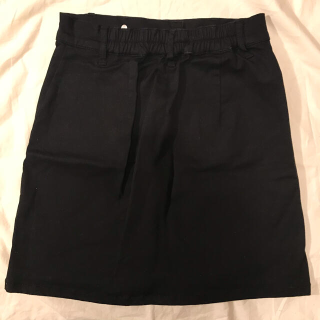 WEGO(ウィゴー)の台形スカート　ブラック レディースのスカート(ミニスカート)の商品写真