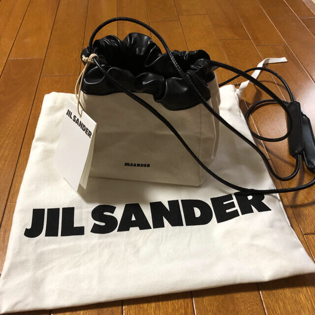 Jil Sander ジルサンダー　ロゴ　巾着　バック 4