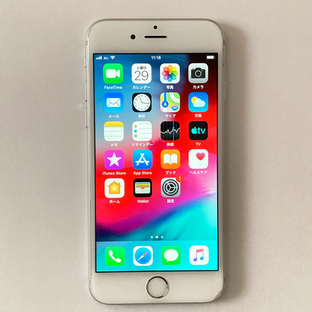 Apple(アップル)のiPhone6 64G au スマホ/家電/カメラのスマートフォン/携帯電話(スマートフォン本体)の商品写真