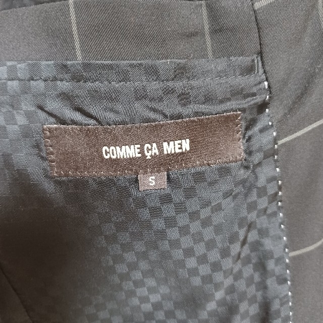 COMME CA MEN(コムサメン)の【おきすけさん専用】コムサメン　定番ストレッチスーツ　ブラック メンズのスーツ(セットアップ)の商品写真