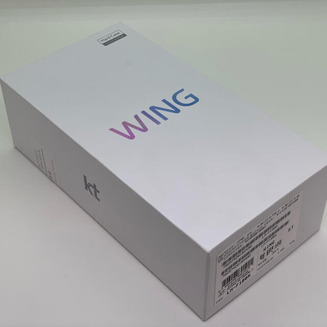 [929] 新品未開封 LG Wing 128GB イリュージョン　SIMフリー