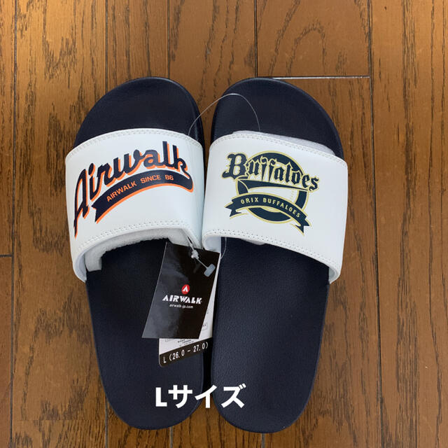 オリックス・バファローズ(オリックスバファローズ)の新品未使用  AIRWALK  オリックスバファローズ  サンダル スポーツ/アウトドアの野球(応援グッズ)の商品写真