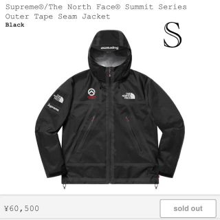 シュプリーム(Supreme)のSupreme The North Face Seam Jacket 黒 S(マウンテンパーカー)