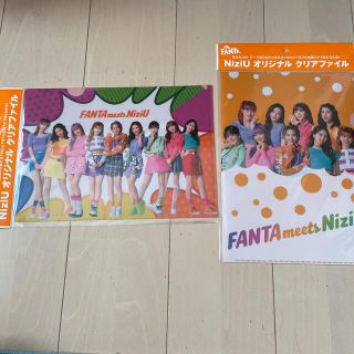 コカコーラ(コカ・コーラ)のNiziU クリアファイル　FANTAコラボ(アイドルグッズ)