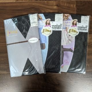 フクスケ(fukuske)の新品　fing柄ストッキング(タイツ/ストッキング)