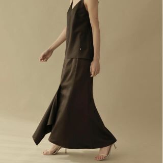 ユナイテッドアローズ(UNITED ARROWS)の【ym様専用】マーメイドサテンスカート／L’Or(ロングスカート)