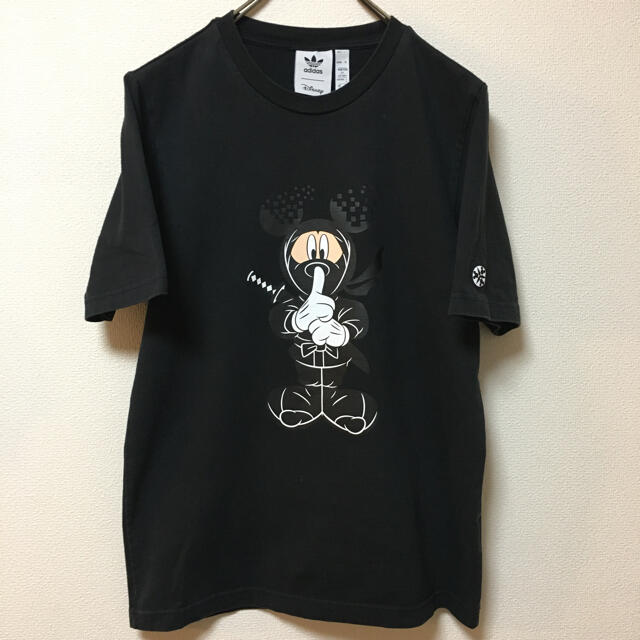 adidas(アディダス)のadidas×mickey【アディダス×ミッキー】忍者ミッキーコラボTシャツ！ メンズのトップス(Tシャツ/カットソー(半袖/袖なし))の商品写真