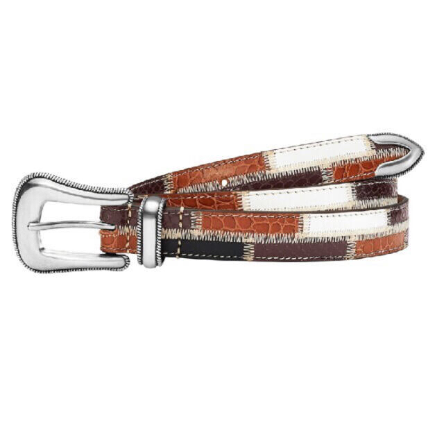 Supreme Patchwork Ranger Belt natural