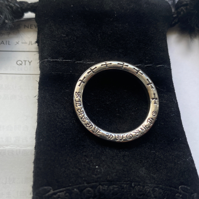 Chrome Hearts(クロムハーツ)の新品★CHROME HEARTS★NTFL RING★US7号★購入証明書原本付 メンズのアクセサリー(リング(指輪))の商品写真