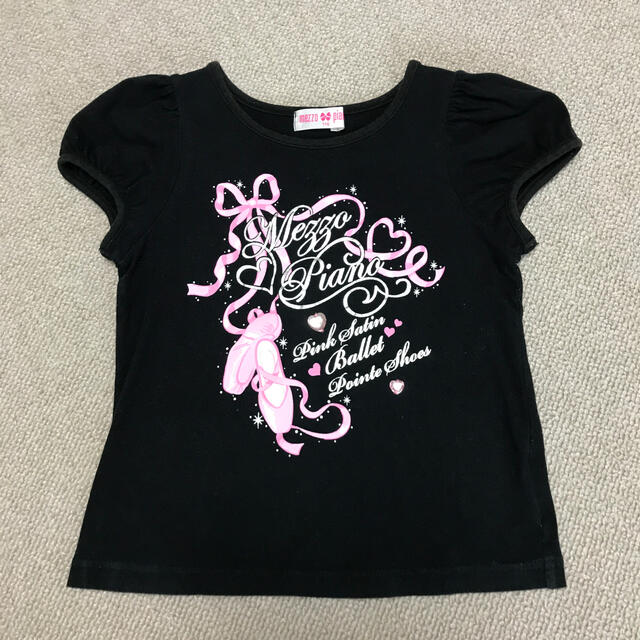 mezzo piano(メゾピアノ)のmezzo piano Ｔシャツ 110cm  キッズ/ベビー/マタニティのキッズ服女の子用(90cm~)(Tシャツ/カットソー)の商品写真