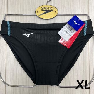 ミズノ(MIZUNO)のミズノ　ストリームエースVパンツ　ブラック×ブラック　XLサイズ　新品(水着)