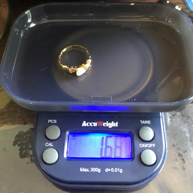 ジュエリーマキ(ジュエリーマキ)のリング K18 18金 オパール ジュエリーマキ レディースのアクセサリー(リング(指輪))の商品写真