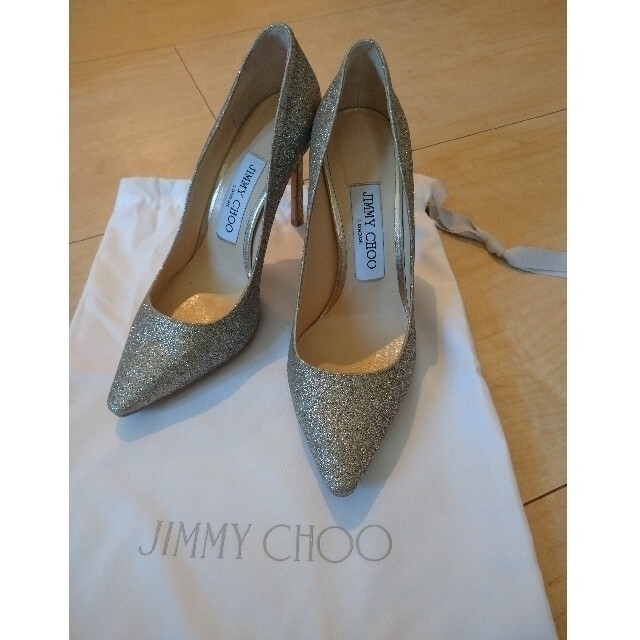 ジミーチュウ JIMMY CHOO ROMY100 ブライダルシューズ パンプス