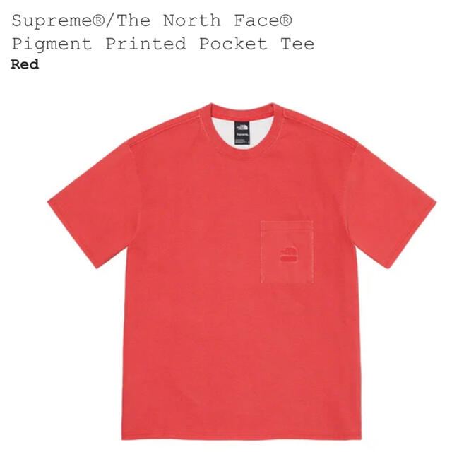 supreme northface tシャツ　ノースフェイス