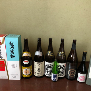 日本酒空瓶(日本酒)